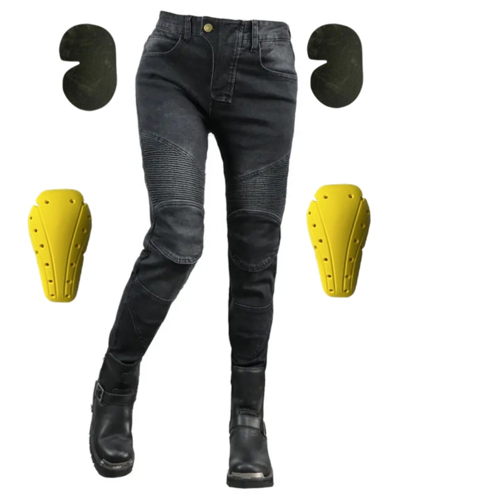 Motorcycle Gear For Woman - Celana Jeans Berkendara Motor Wanita Anti