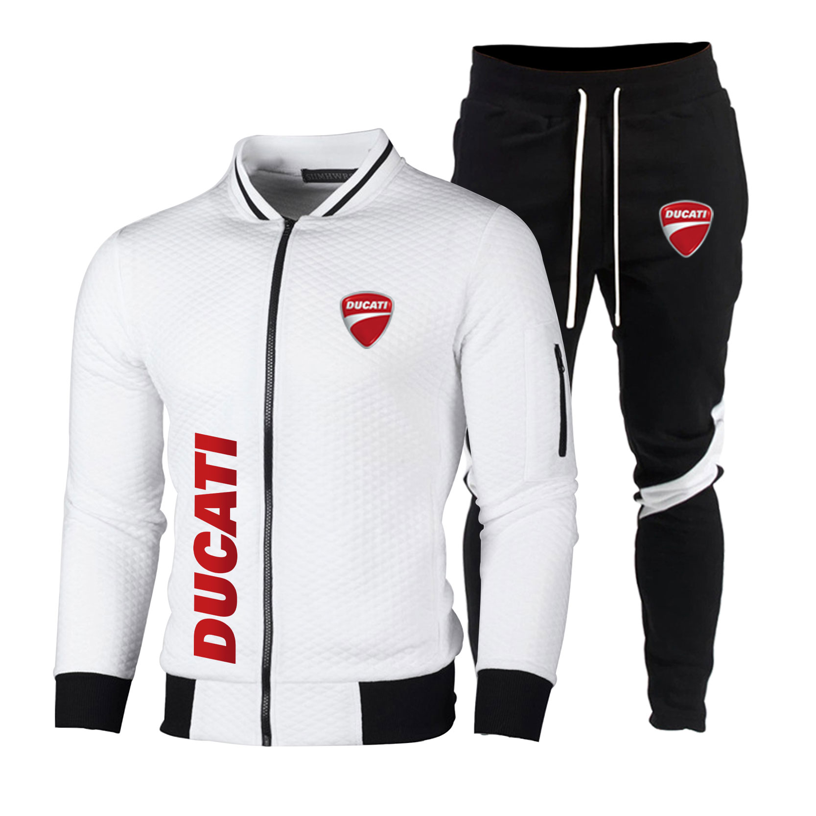 Motorcycle Gear Mens - Setelan Pria Jaket Baseball + Celana