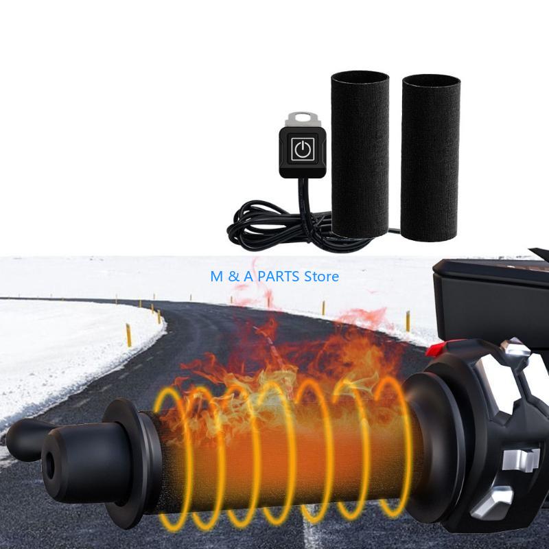 U1JF Penghangat Setang Sepeda  - Handlebar Grip Heated ulasan dan harga
