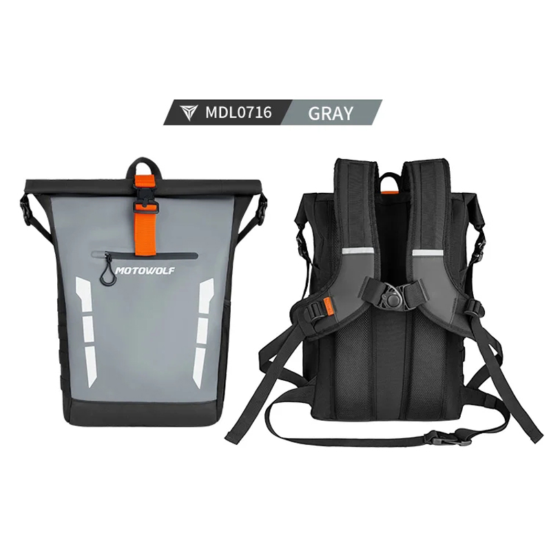 Motowf tas ransel motor, tas s - Motorcycle Gear Backpack ulasan dan harga