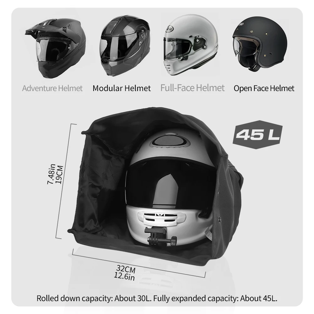 Tas Ransel Helm Motor Rhinowal - Motorcycle Gear Backpack ulasan dan harga